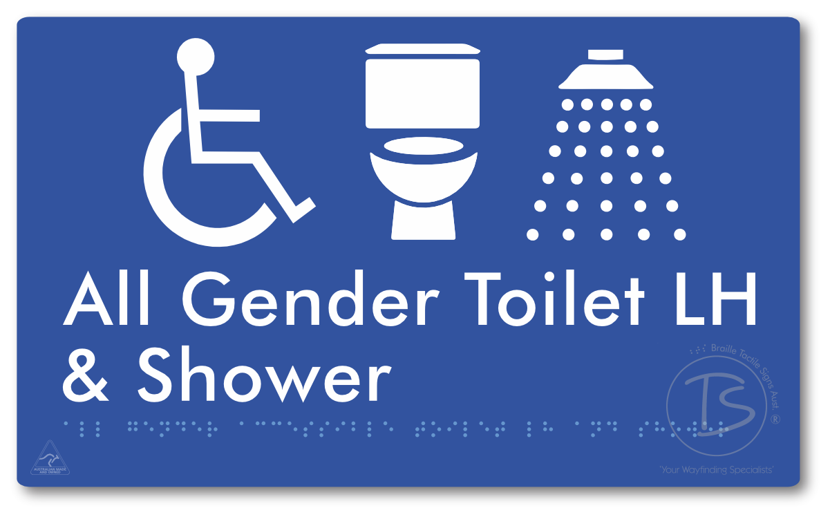All Gender Accessible Toilet LH or RH & Shower
