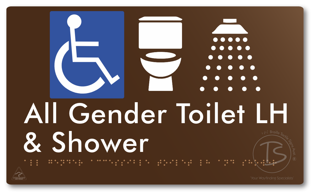 All Gender Accessible Toilet LH or RH & Shower