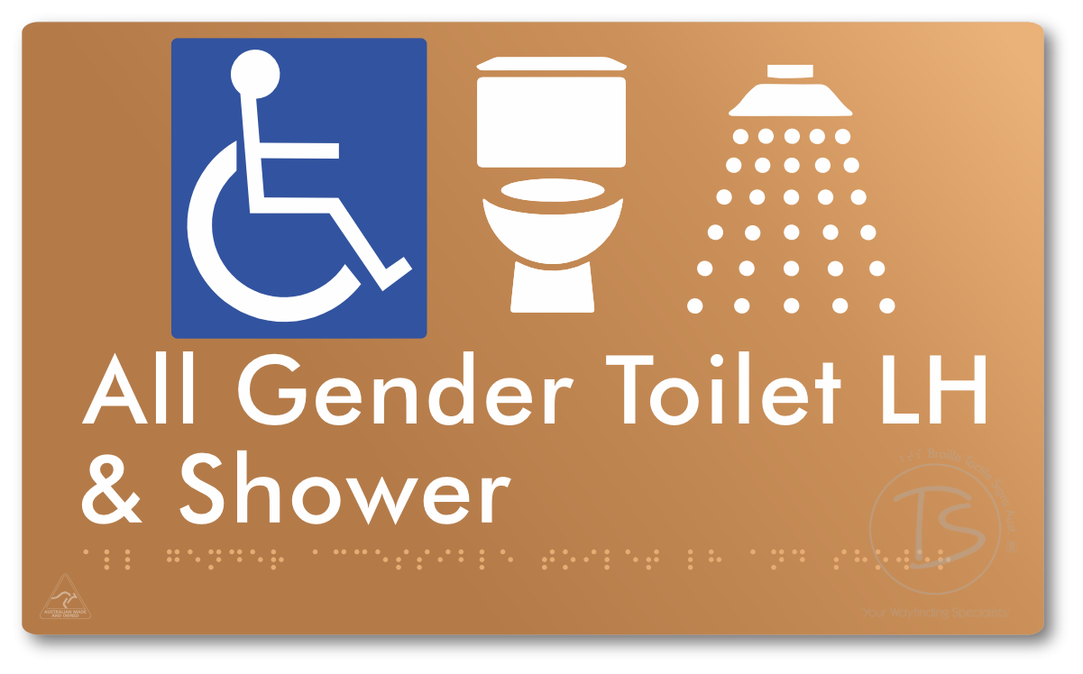 All Gender Accessible Toilet LH or RH & Shower