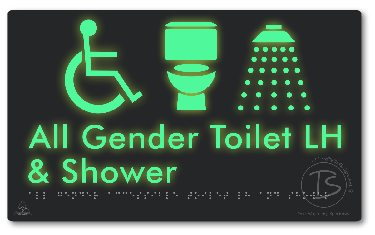 All Gender Accessible Toilet LH or RH & Shower
