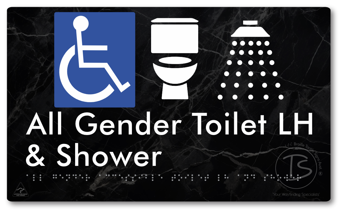 All Gender Accessible Toilet LH or RH & Shower