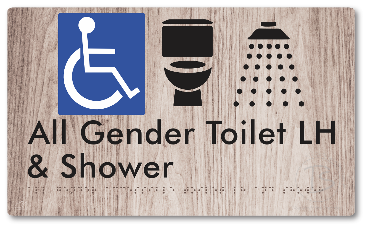 All Gender Accessible Toilet LH or RH & Shower
