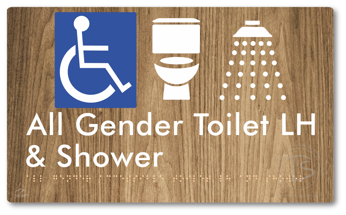 All Gender Accessible Toilet LH or RH & Shower