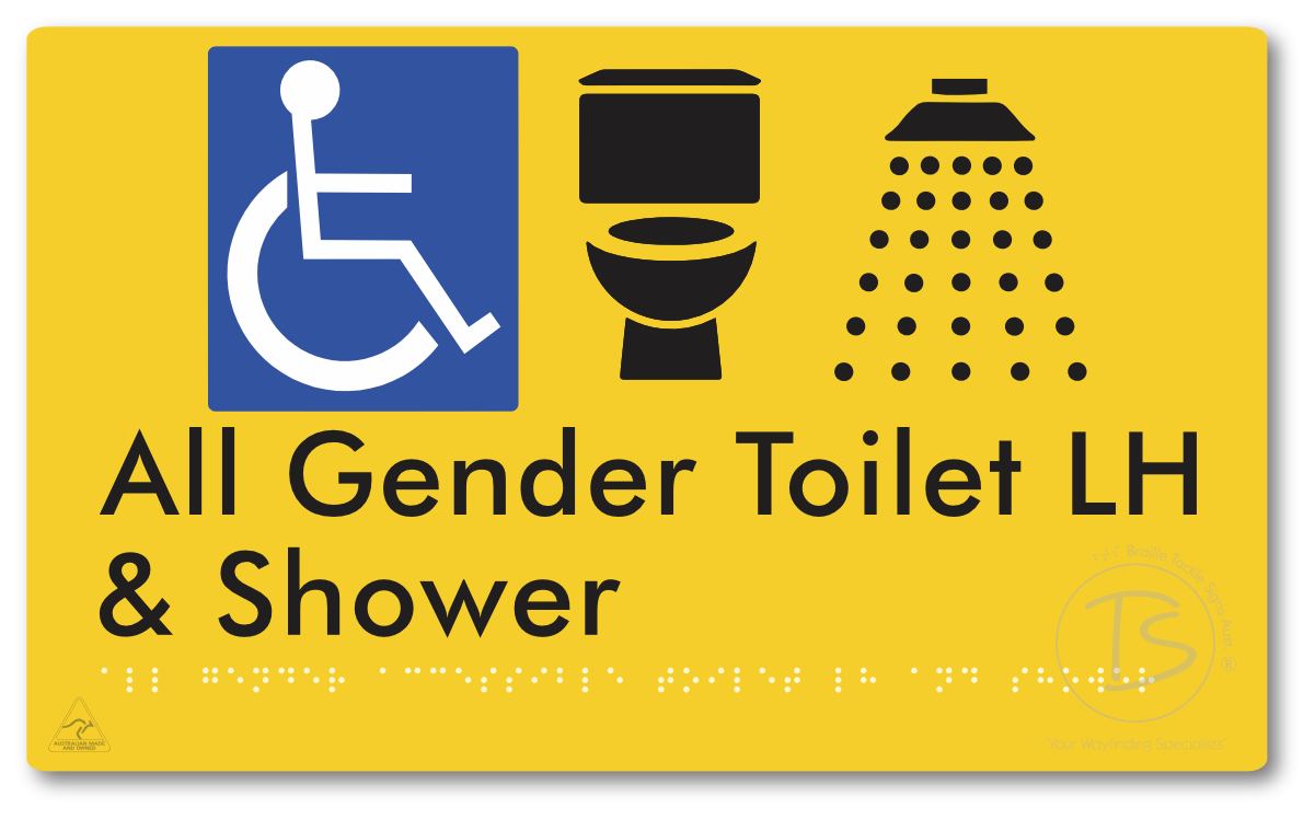 All Gender Accessible Toilet LH or RH & Shower