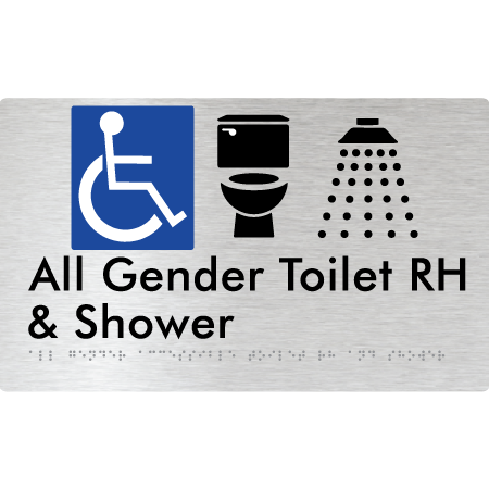 All Gender Accessible Toilet LH / RH & Shower