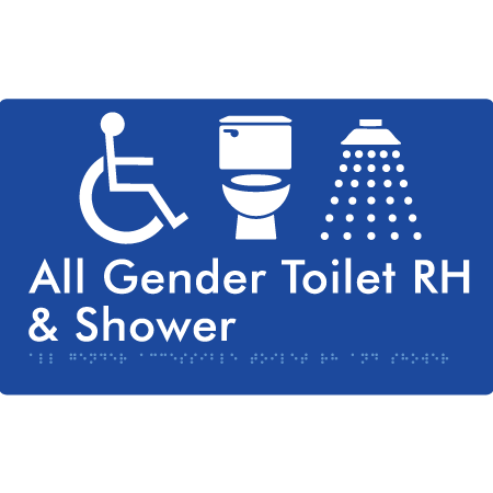 All Gender Accessible Toilet LH / RH & Shower