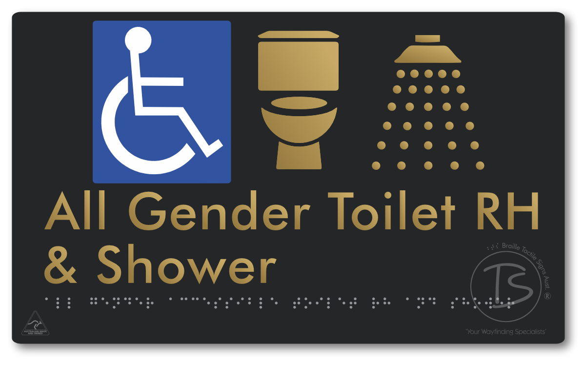 All Gender Accessible Toilet LH or RH & Shower