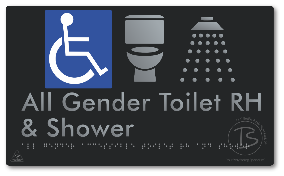 All Gender Accessible Toilet LH or RH & Shower