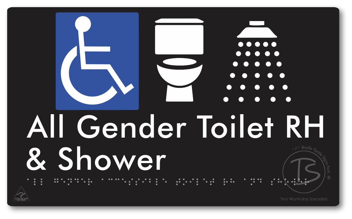 All Gender Accessible Toilet LH or RH & Shower