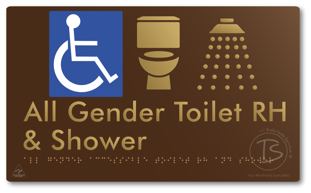 All Gender Accessible Toilet LH or RH & Shower