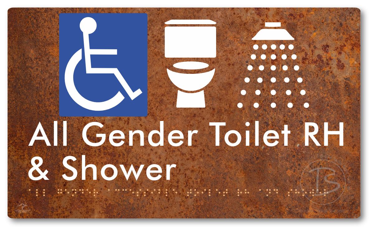 All Gender Accessible Toilet LH or RH & Shower