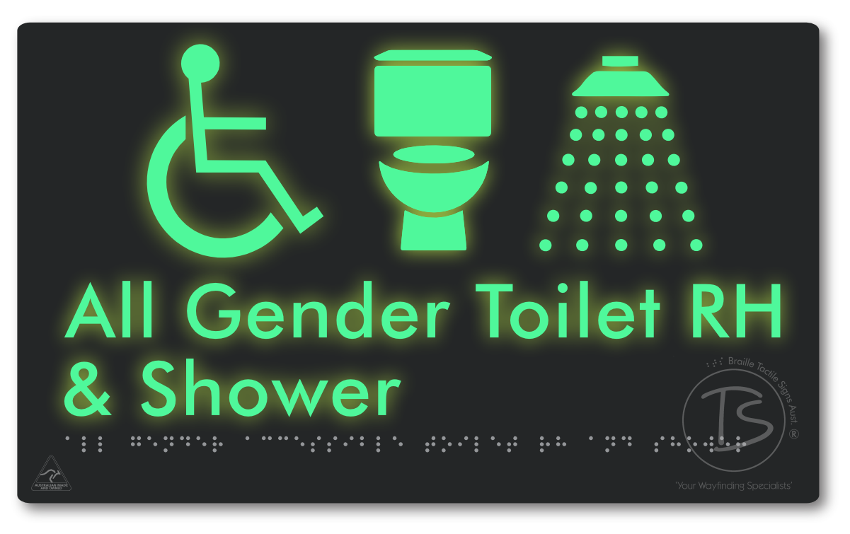 All Gender Accessible Toilet LH or RH & Shower