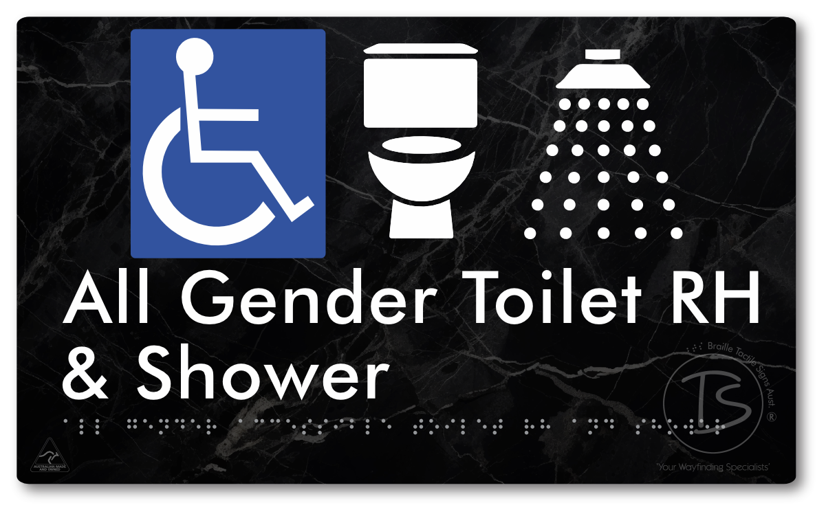 All Gender Accessible Toilet LH or RH & Shower