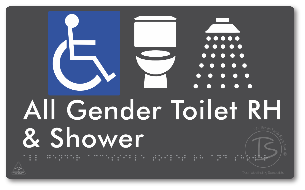 All Gender Accessible Toilet LH or RH & Shower