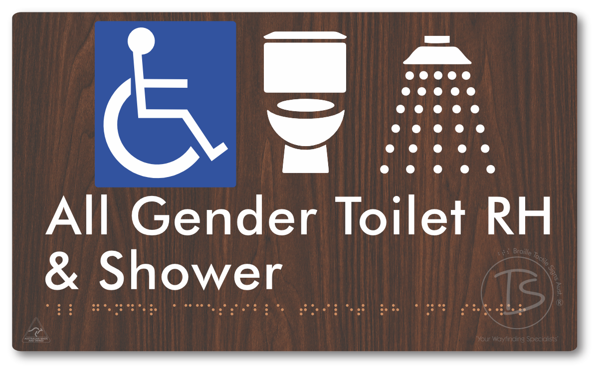 All Gender Accessible Toilet LH or RH & Shower