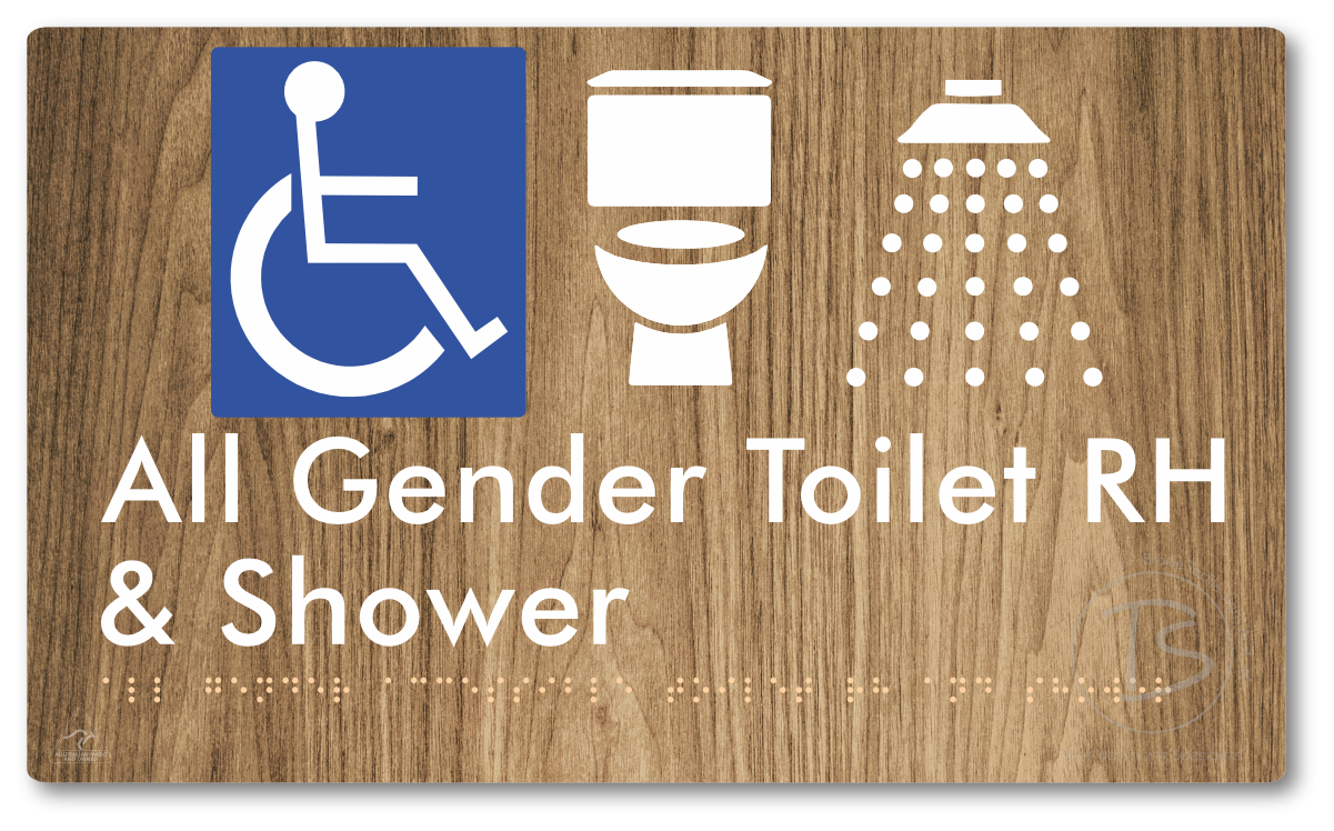 All Gender Accessible Toilet LH or RH & Shower