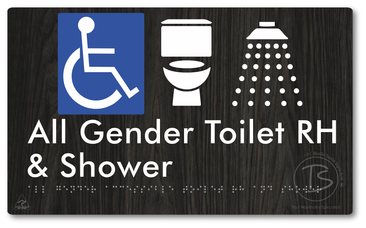All Gender Accessible Toilet LH or RH & Shower