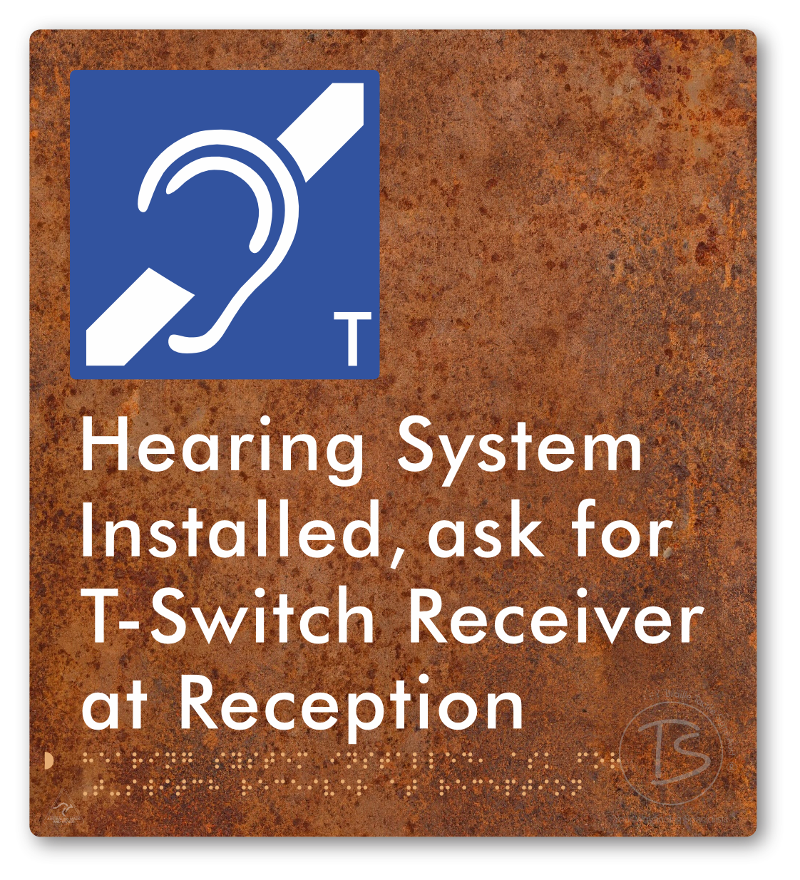 Hearing System Installed ask For T-Switch Receiver at Reception_AudioT