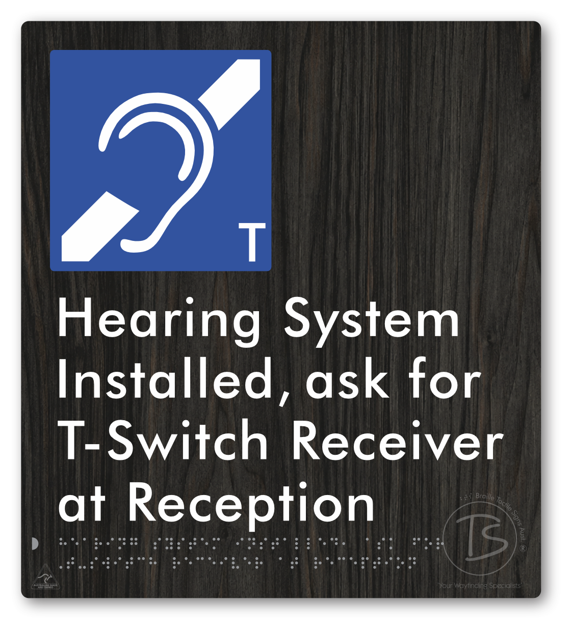Hearing System Installed ask For T-Switch Receiver at Reception_AudioT