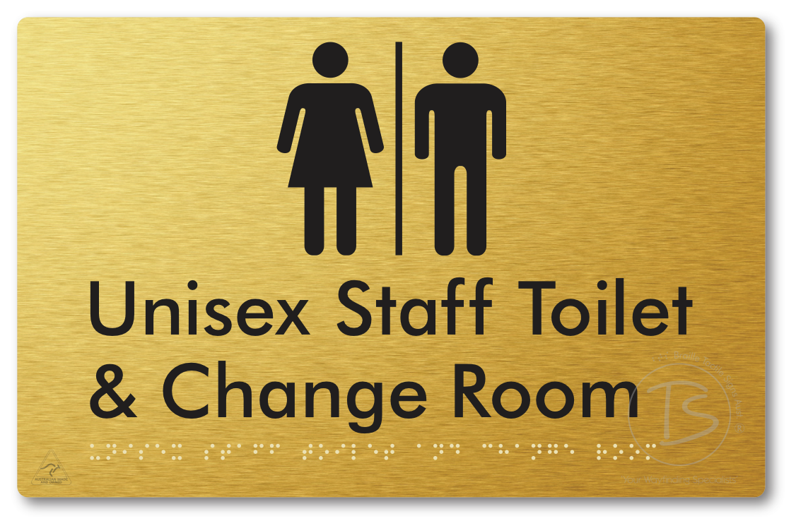 Unisex Staff Toilet & Change Room with Air Lock