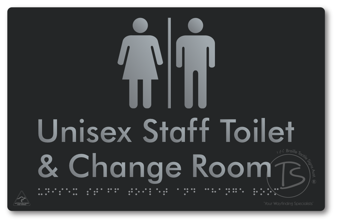 Unisex Staff Toilet & Change Room with Air Lock