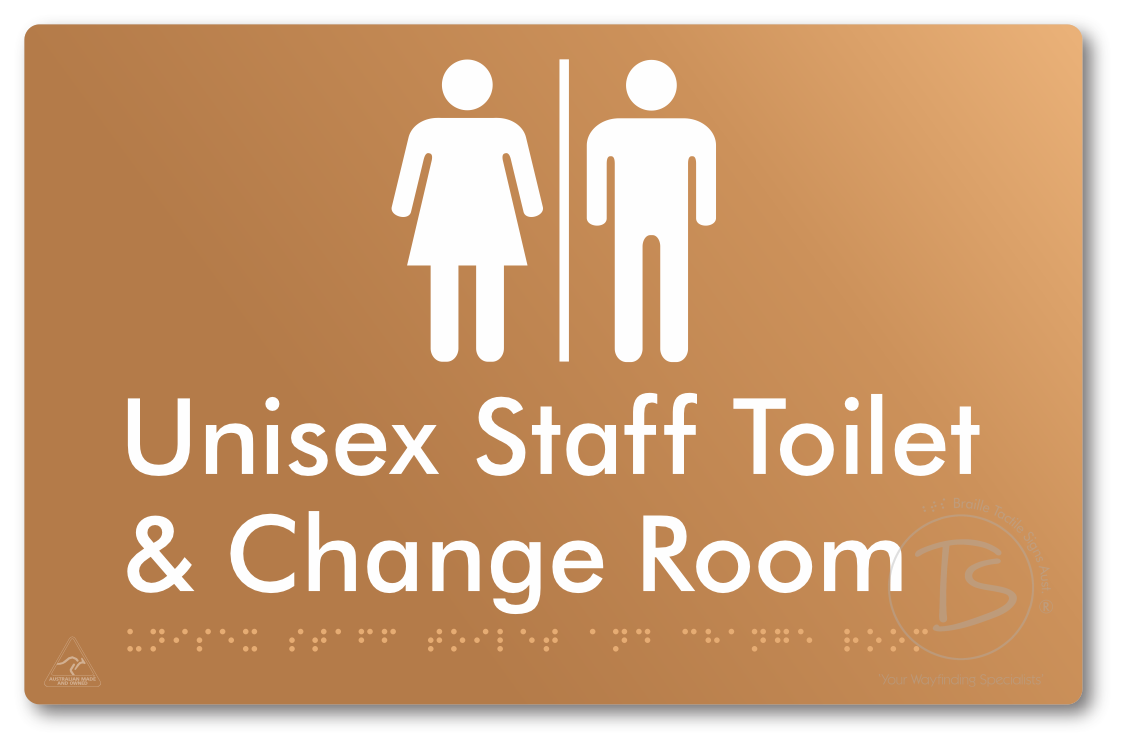 Unisex Staff Toilet & Change Room with Air Lock