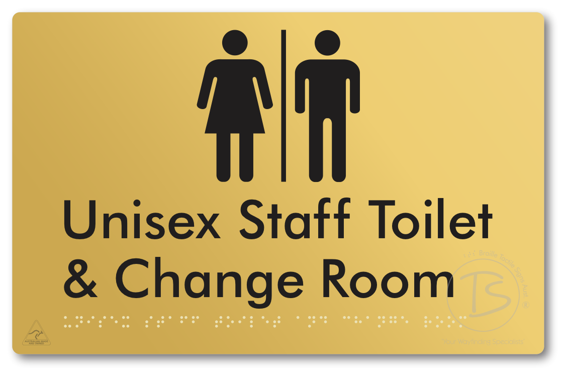 Unisex Staff Toilet & Change Room with Air Lock