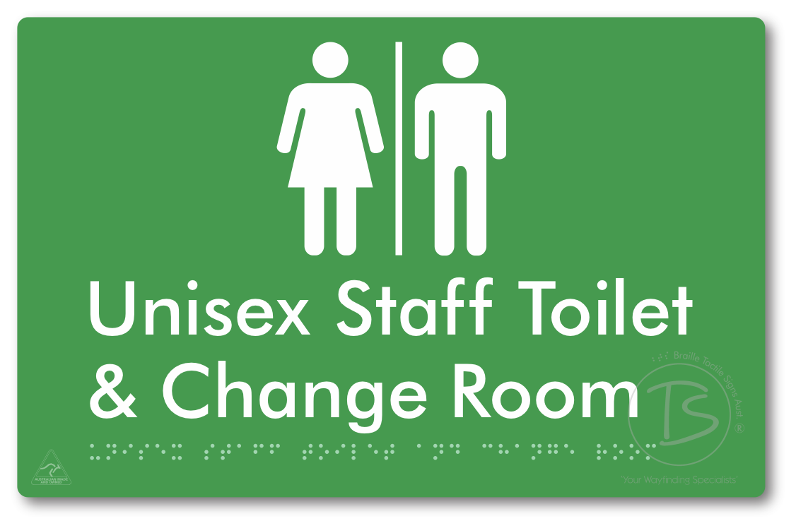 Unisex Staff Toilet & Change Room with Air Lock