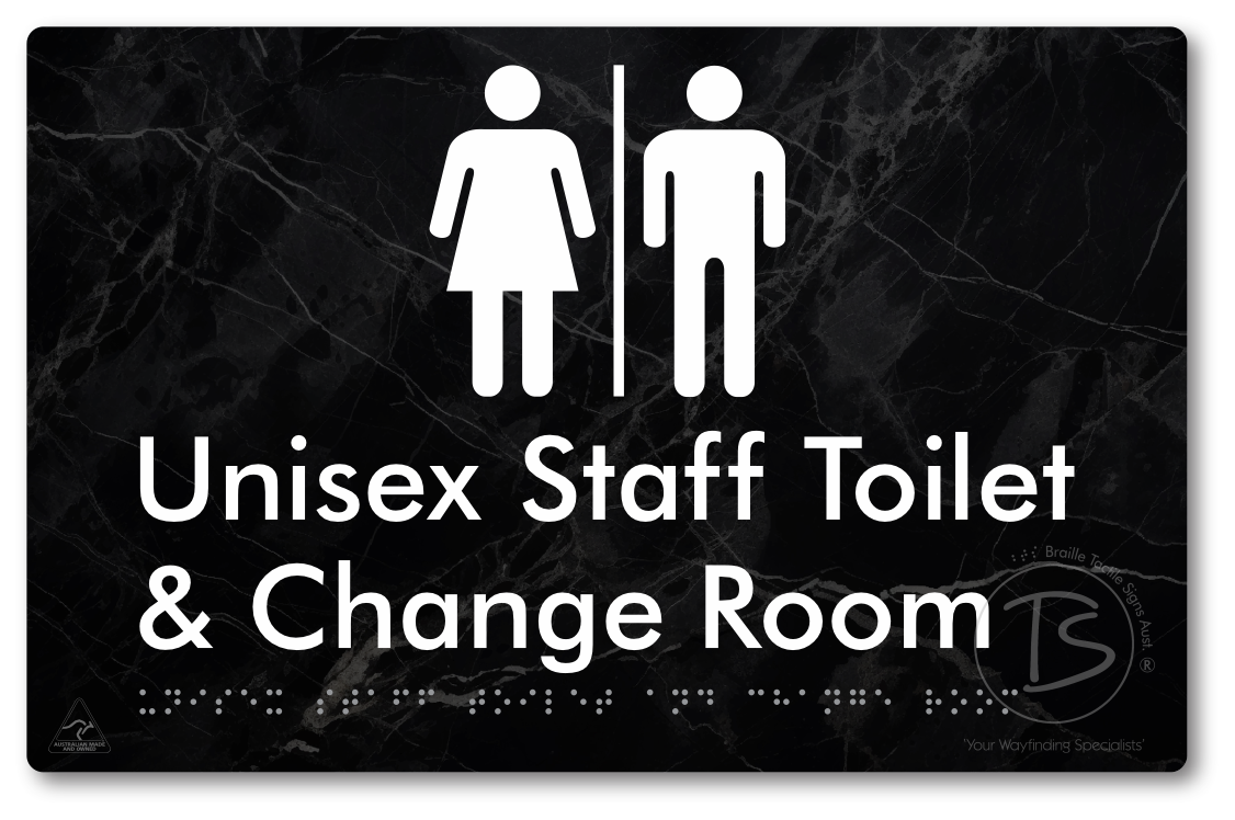 Unisex Staff Toilet & Change Room with Air Lock