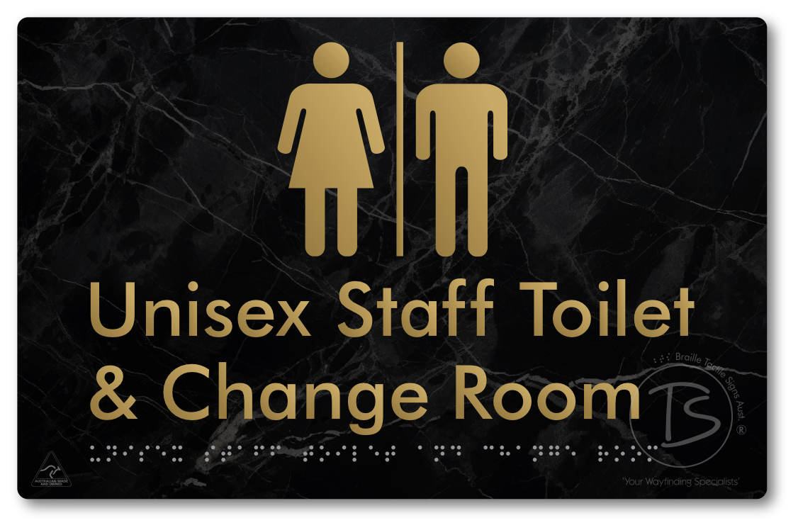 Unisex Staff Toilet & Change Room with Air Lock