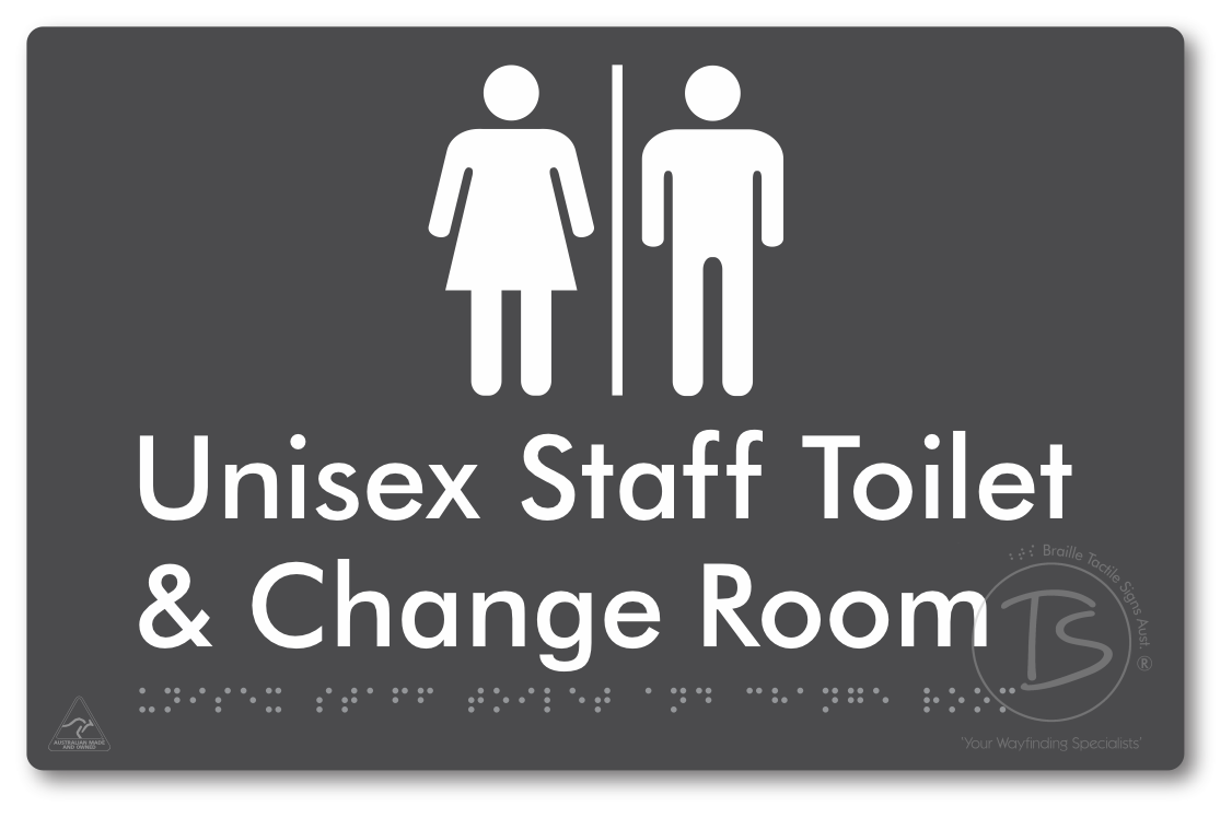 Unisex Staff Toilet & Change Room with Air Lock