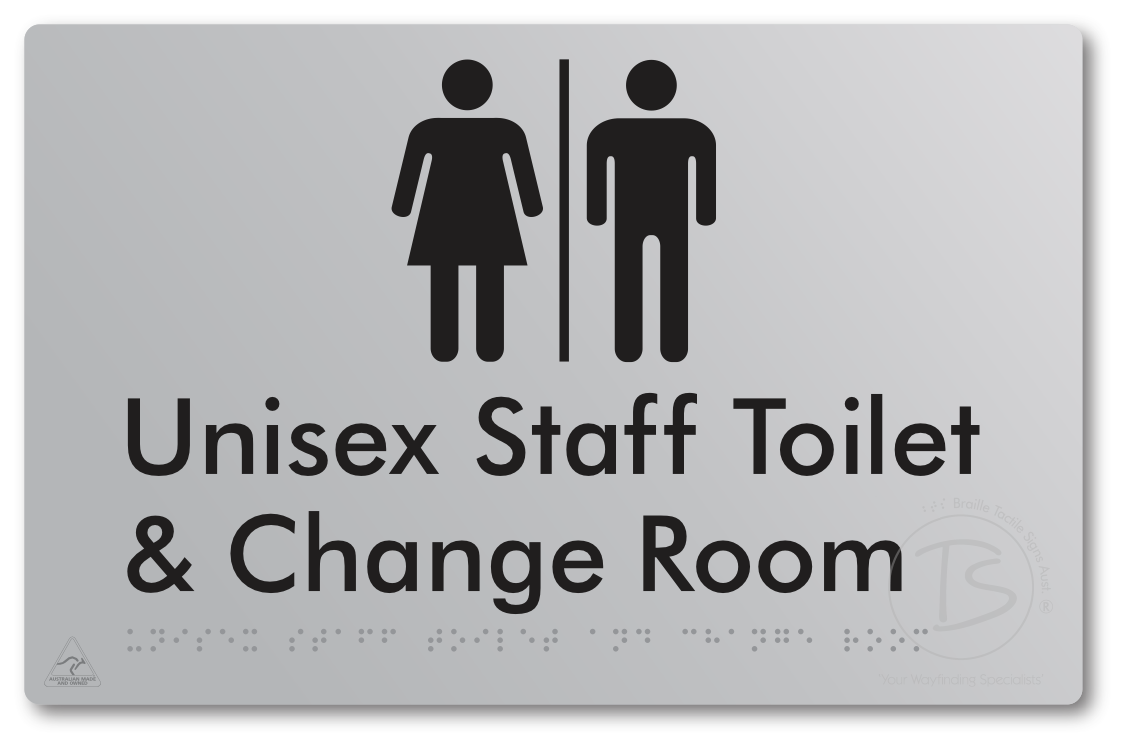 Unisex Staff Toilet & Change Room with Air Lock