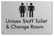 Unisex Staff Toilet & Change Room with Air Lock
