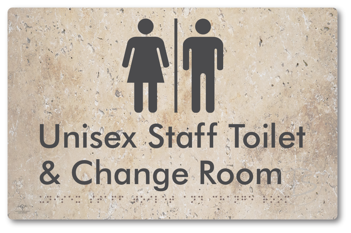 Unisex Staff Toilet & Change Room with Air Lock