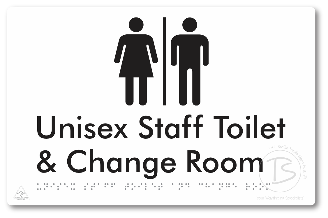 Unisex Staff Toilet & Change Room with Air Lock