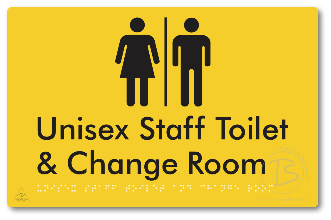 Unisex Staff Toilet & Change Room with Air Lock