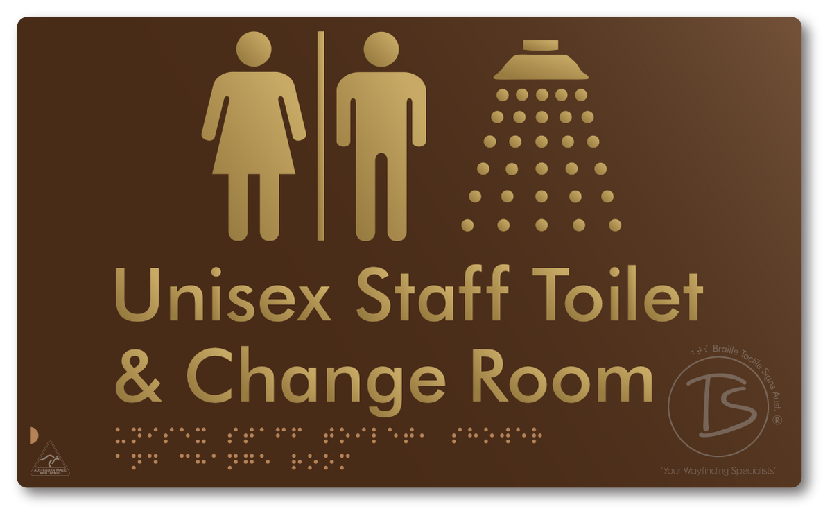 Unisex Staff Toilet, Shower & Change Room with Air Lock