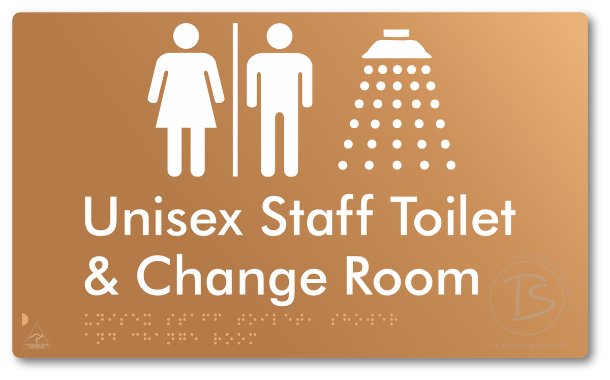 Unisex Staff Toilet, Shower & Change Room with Air Lock