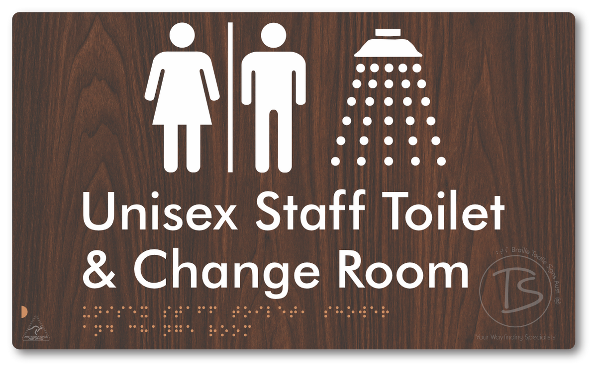 Unisex Staff Toilet, Shower & Change Room with Air Lock