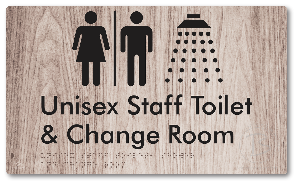 Unisex Staff Toilet, Shower & Change Room with Air Lock