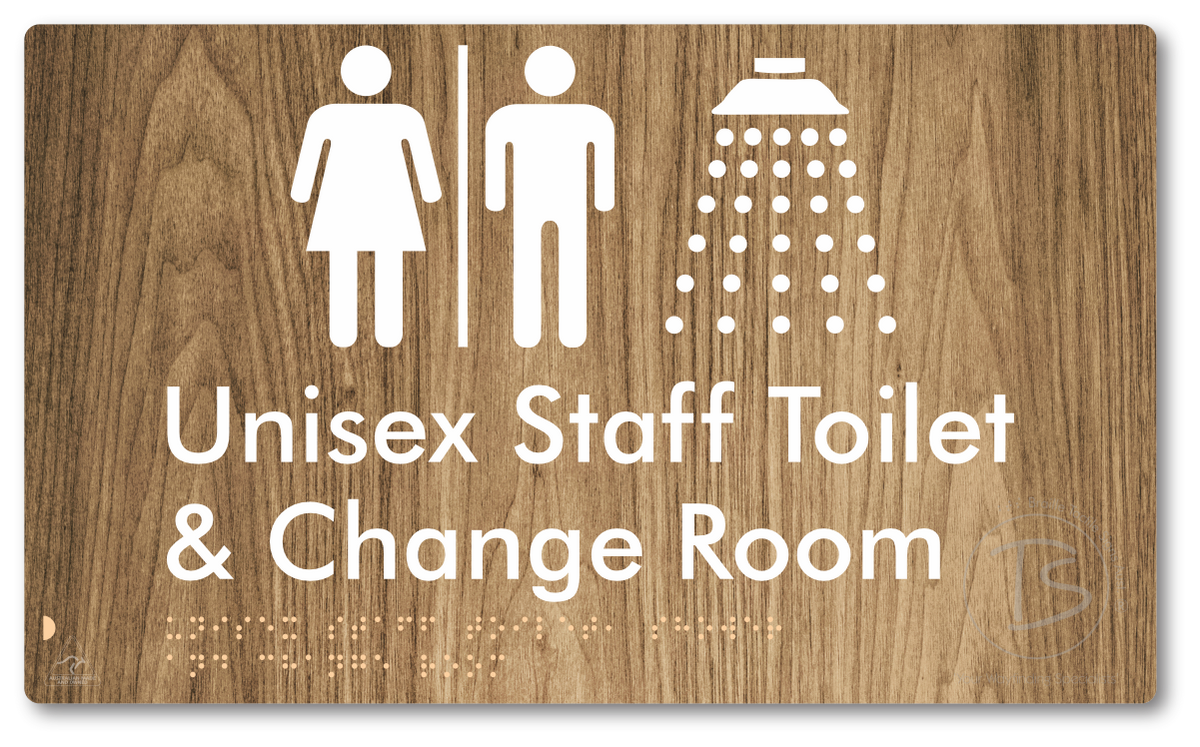Unisex Staff Toilet, Shower & Change Room with Air Lock