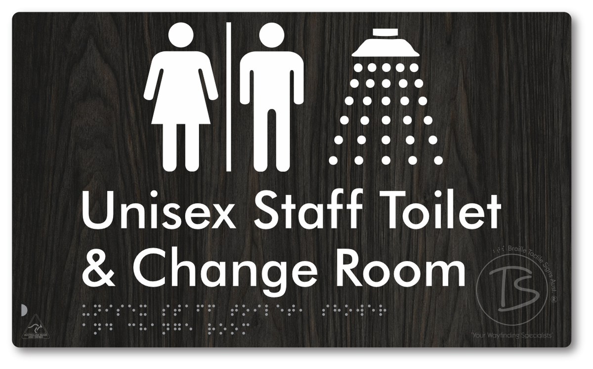 Unisex Staff Toilet, Shower & Change Room with Air Lock