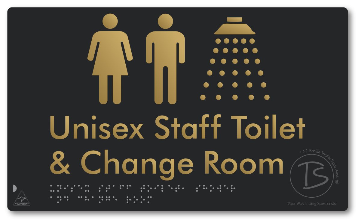 Unisex Staff Toilet, Shower & Change Room