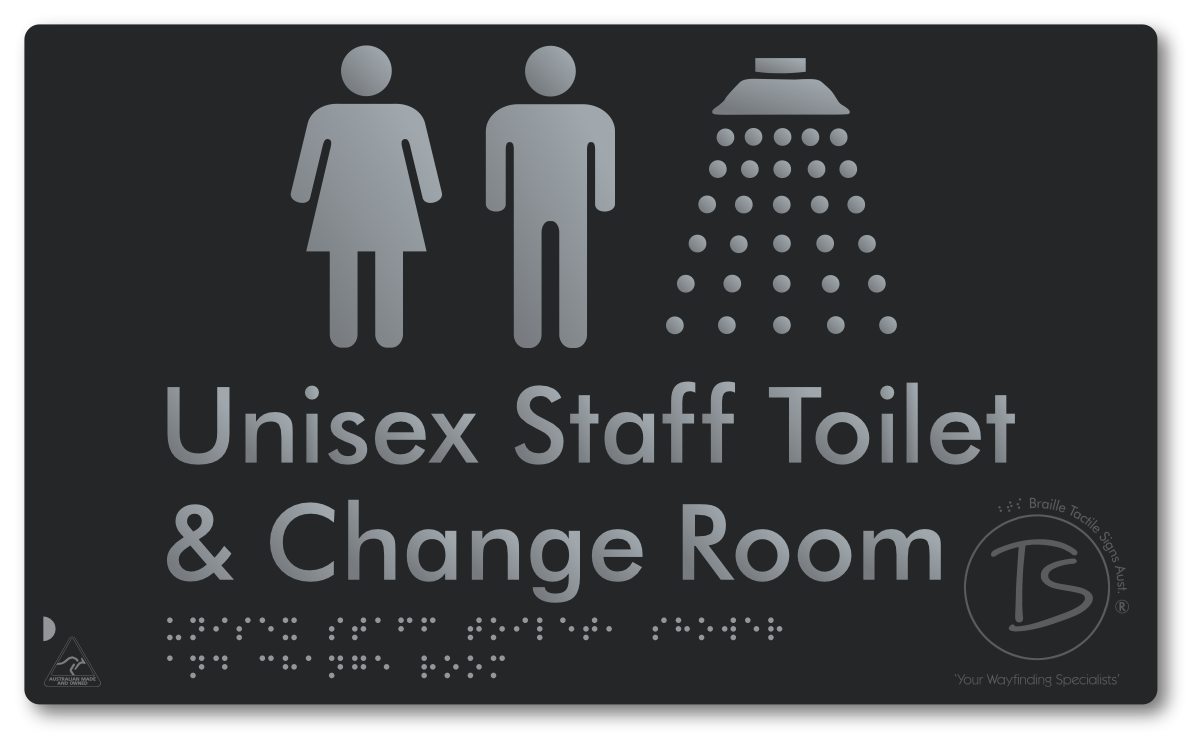 Unisex Staff Toilet, Shower & Change Room