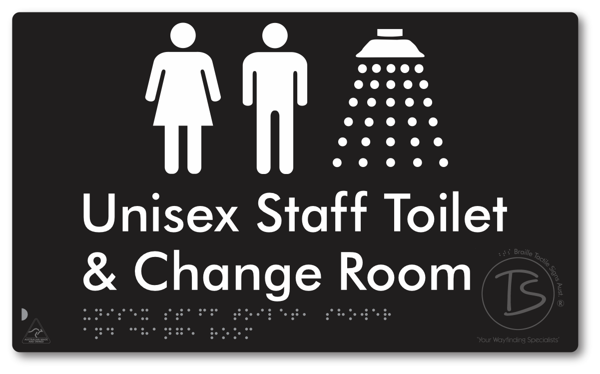Unisex Staff Toilet, Shower & Change Room