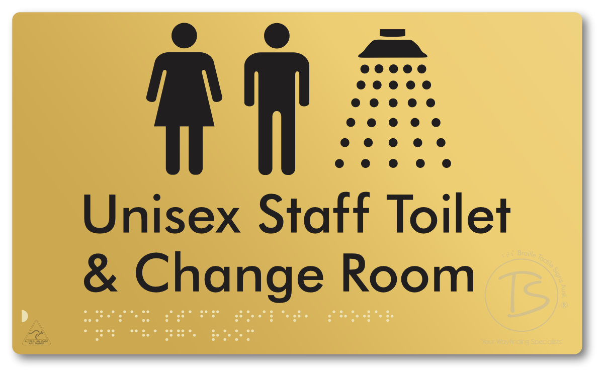 Unisex Staff Toilet, Shower & Change Room