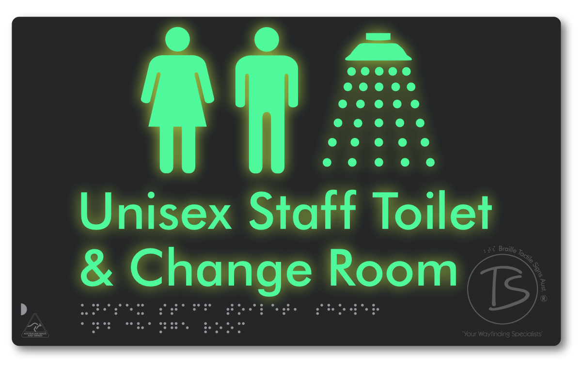 Unisex Staff Toilet, Shower & Change Room