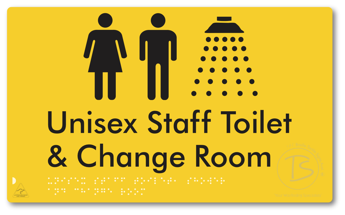 Unisex Staff Toilet, Shower & Change Room
