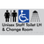 Unisex Staff Accessible Toilet with Left (LH) or Right Hand Transfer (RH), Shower & Change with Air Lock