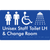 Unisex Staff Accessible Toilet with Left (LH) or Right Hand Transfer (RH), Shower & Change Room